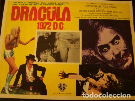 Cine: dracula lobby card 1972 - Foto 1