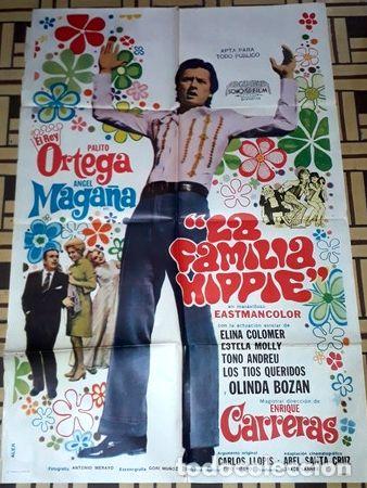 Kino: la familia hippie afiche palito ortega angel magana f17