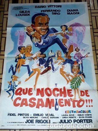Kino: que noche de casamiento afiche dvittori dmaggi fsiro e26