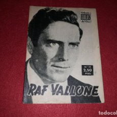 Cine: RAF VALLONE COLECCIÓN IDOLOS DEL CINE Nº 58