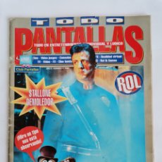 Cine: TODO PANTALLAS REVISTA N 4 1994 TELEÑECOS DINOSAURS. Lote 272902943