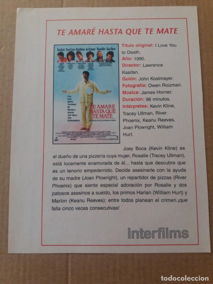 Cine: Te amare hasta que te mate - Foto 2