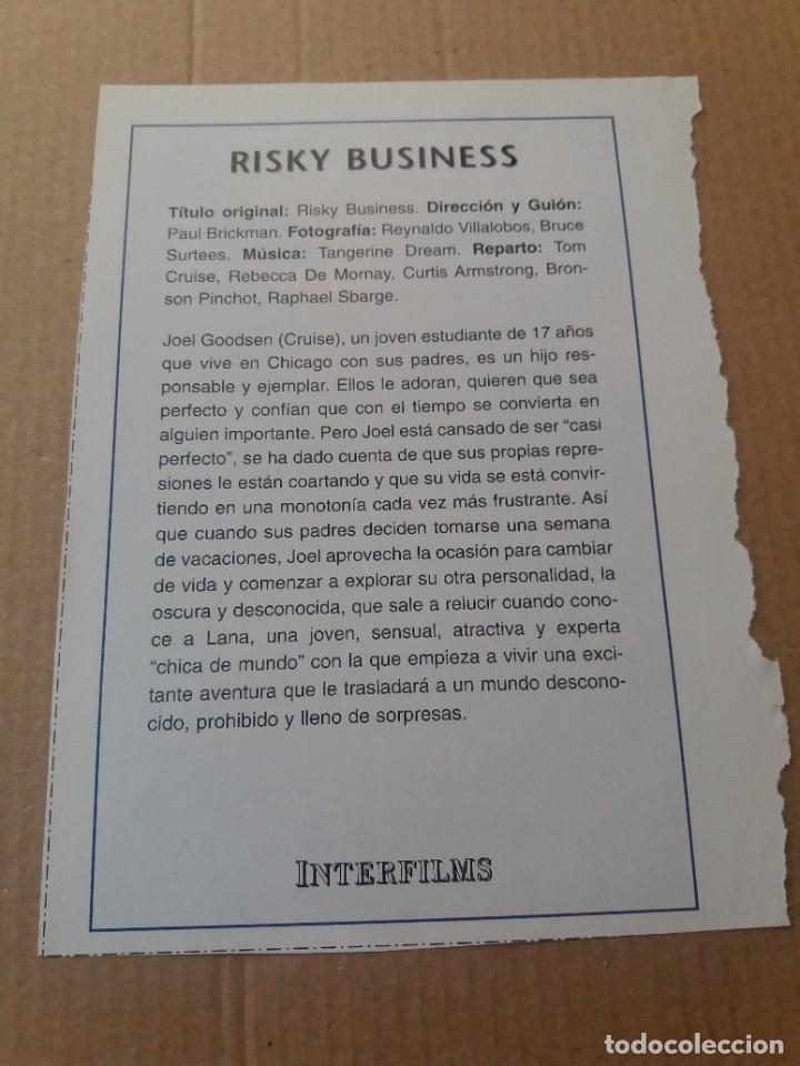 Cine: Risky business - Foto 2