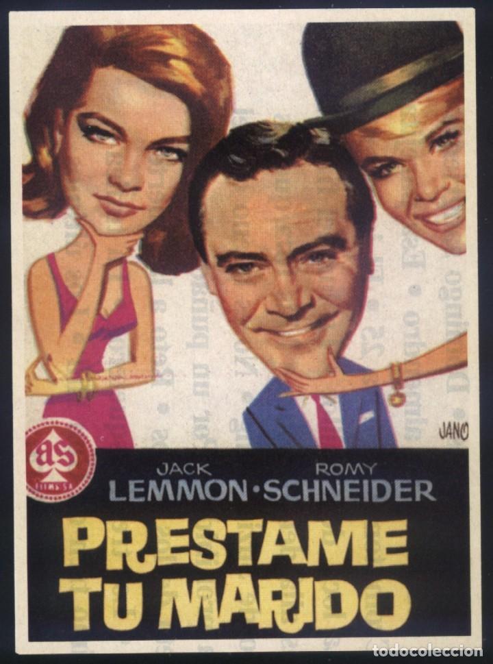 Kino: Q-09535- PR&Eacute;STAME TU MARIDO (Good Neighbor Sam) (RECORTE PRENSA 10x14) Jack Lemmon - Romy Schneider