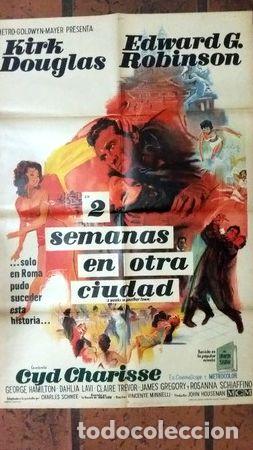 Kino: dos semanas en otra ciudad afiche original de los 60s