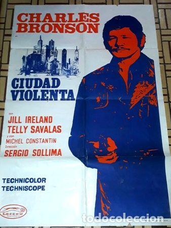 Kino: ciudad violenta afiche charles bronson jill ireland f27