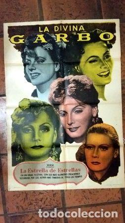 Kino: la divina garbo afiche de documental original de cine