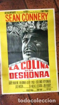 Kino: la colina de la deshonra sean connery afiche de los 60