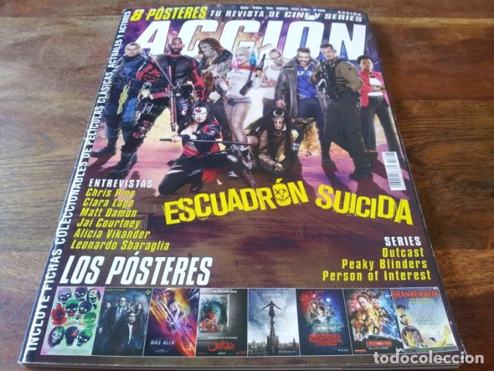 Cine: lote de 3 revistas Accion - Nº 1608, 1707, 1805 - ver fotos con los posters - Foto 1 - 274415853