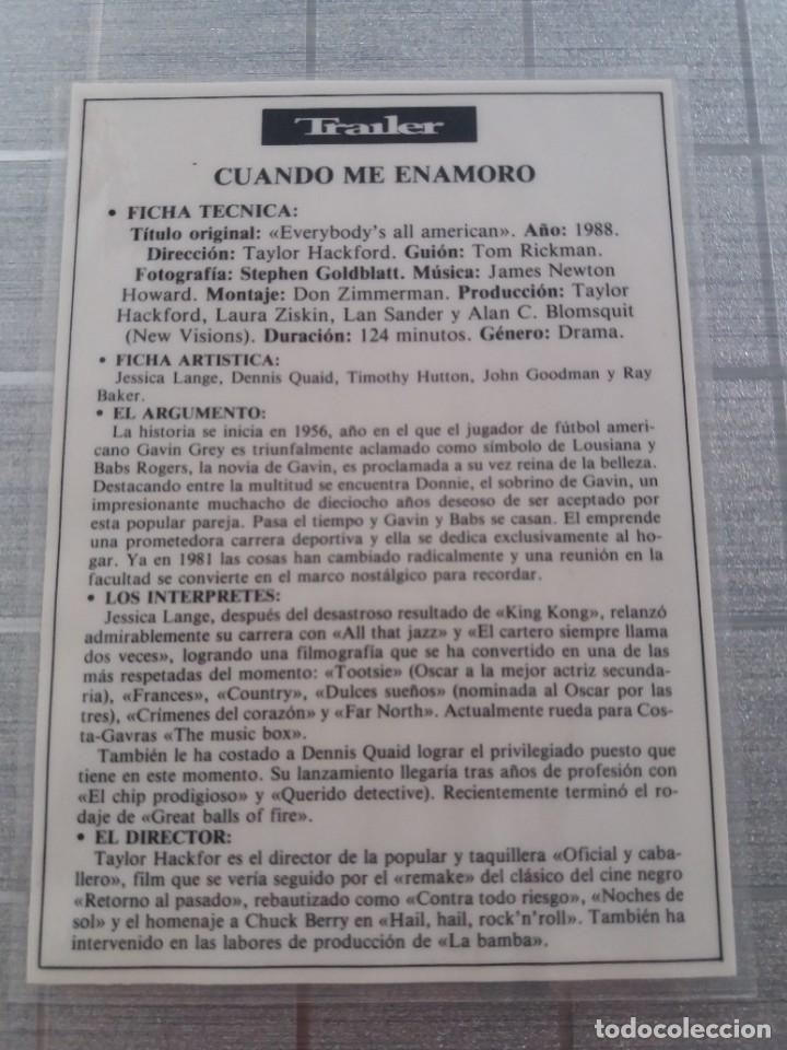 Cine: Cuando me enamoro - Foto 2