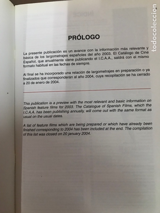Cine: Cine espa&ntilde;ol largometrajes 2003 Ref B.1 - Foto 5