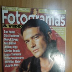 Cine: FOTOGRAMAS REVISTA Nº 1824- OCTUBRE 1995 - ANTONIO BANDERAS -MARISA PAREDES -TOM HANKS -JOHNNY. Lote 275759143