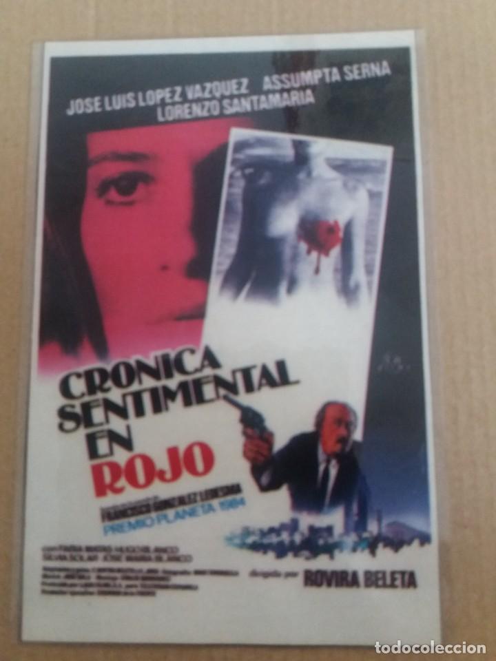 Kino: Cronica sentimental en rojo