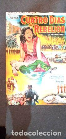 Kino: poster 4 dias de rebelion afichelea massari1962