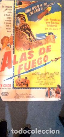 Kino: poster alas de fuego afiche robert stack originalbelica