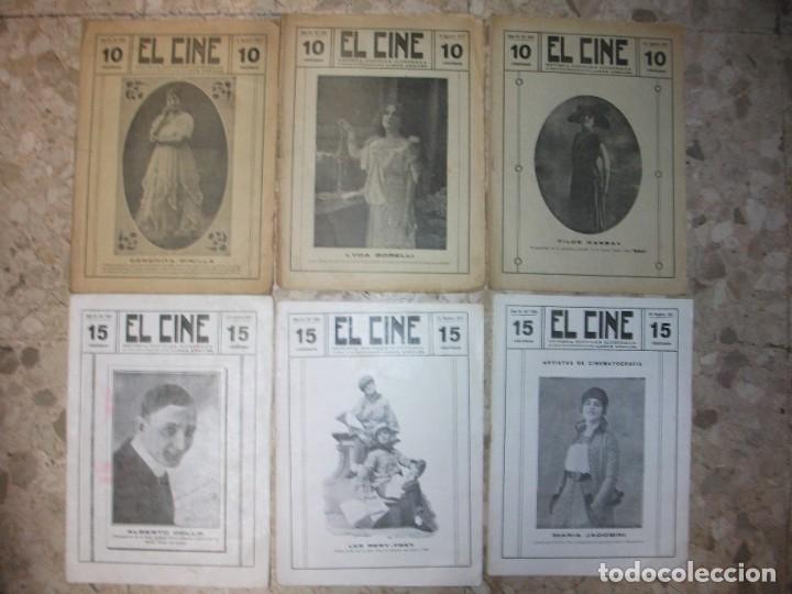 1917 REVISTA EL CINE CONCHITA PINILLA LYDA BORELLI TILDE KASSAY ALBERTO COLLO FRANCIS FORD I. MOREN (Cine - Revistas - Otros)