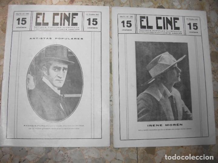 Cine: 1917 REVISTA EL CINE CONCHITA PINILLA LYDA BORELLI TILDE KASSAY ALBERTO COLLO FRANCIS FORD I. MOREN - Foto 2 - 276474123