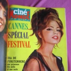 Cine: CINE MONDE 43 REVISTAS CINE Y MUSICA ESPECIAL CANNES FOTOS, L111. Lote 276622988