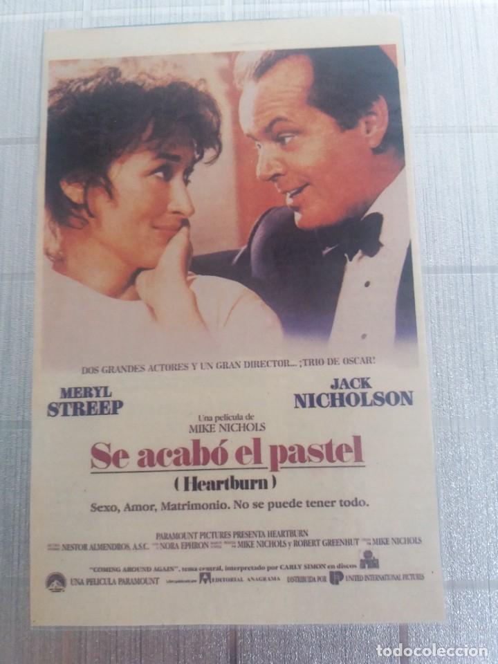 Cine: Se acab&oacute; el pastel - Foto 1