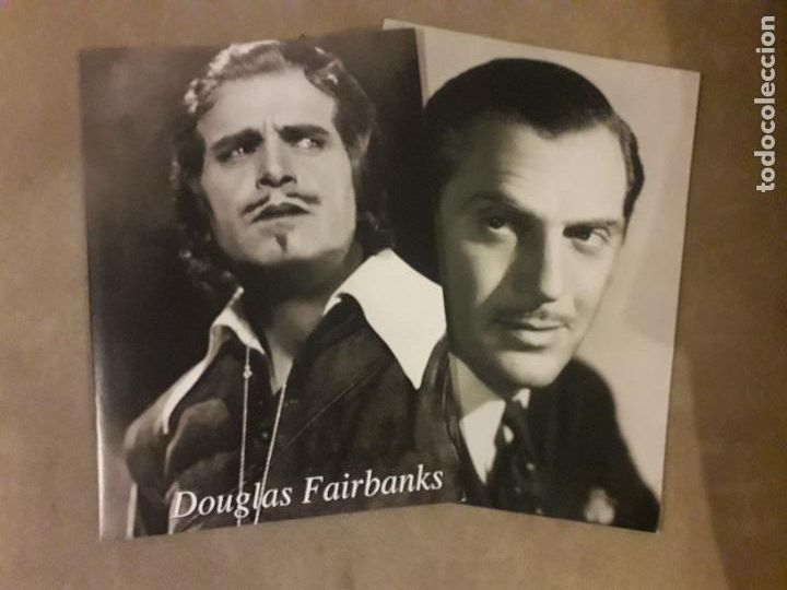 Kino: ACTOR, DOUGLAS FAIRBANKS, 8 PAGINAS COLECCIONABLES DE REVISTA CON 4 FOTOS TAMA&Ntilde;O COMLETO