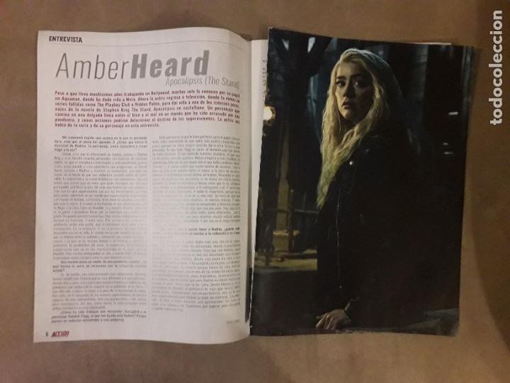 Kino: ENTREVISTA ACTRIZ, AMBER HEART .Apocalipsis (The Stand) 2020 serie tv
