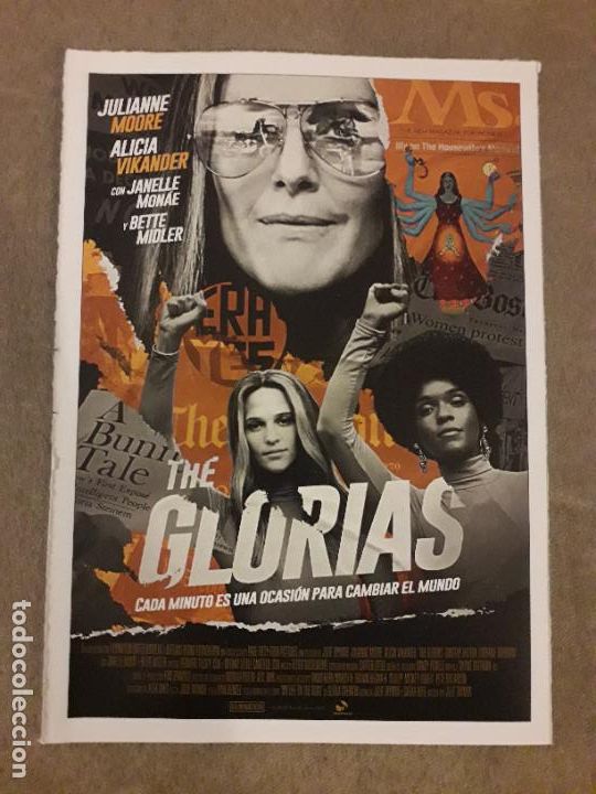 Kino: FICHA PELICULA, THE GLORIAS. 2020. Julianne Moore, Alicia Vikander, Janelle Mon&aacute;e
