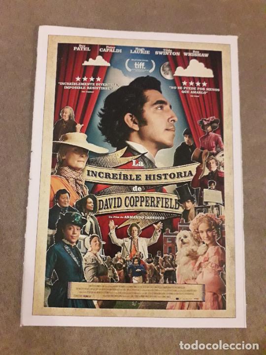 Kino: FICHA PELICULA, LA INCREIBLE HISTORIA DE DAVID COPPERFIELD. 2019. DEV PATEL