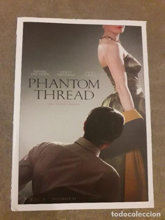 Kino: FICHA PELICULA, EL HILO INVISIBLE (PHANTOM THREAD) 2017. DANIEL DAY-LEWIS, LESLEY MANVILLE