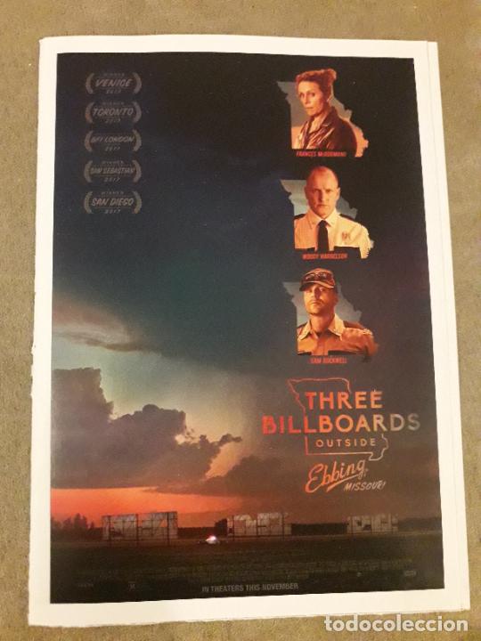 Kino: FICHA PELICULA, TRES ANUNCIOS EN LAS AFUERAS (THREE BILLBOARDS) 2017. FRANCES McDORMAND,