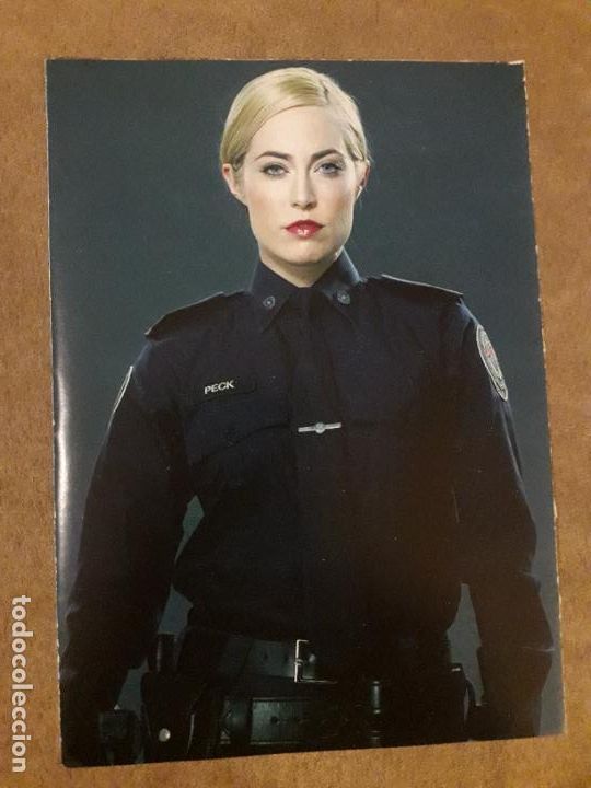 Kino: FICHA ACTRIZ CHARLOTTE SULLIVAN (SERIE TV CHICAGO FIRE) EN EL REVERSO TEXTO DATOS FILMOGRAF&Iacute;A BASICA