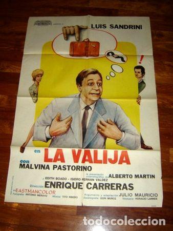Kino: afiche de cine la valija luis sandrini malvina pastorino