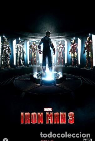Kino: poster original cine marvel iron man 3