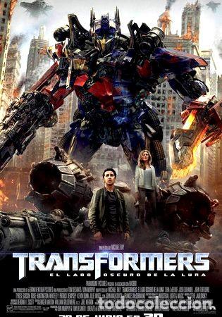 Kino: poster cine transformers el lado oscuro de la luna