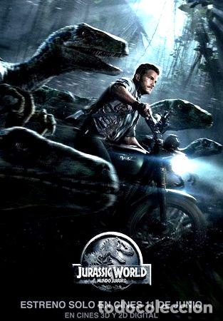 Kino: poster cine jurassic world mundo jurasico motivo 2