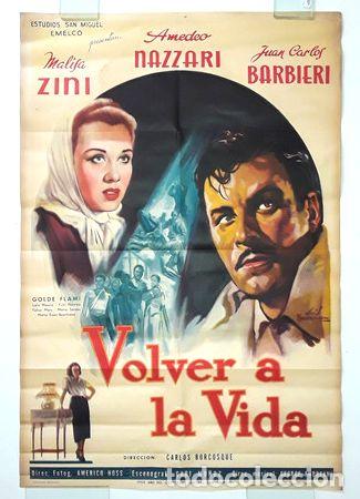 Kino: afiche cine volver a la vida amadeo nazzari mezzadra