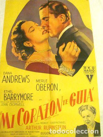 Kino: afiches de cine antiguos con dana andrews merle oberon