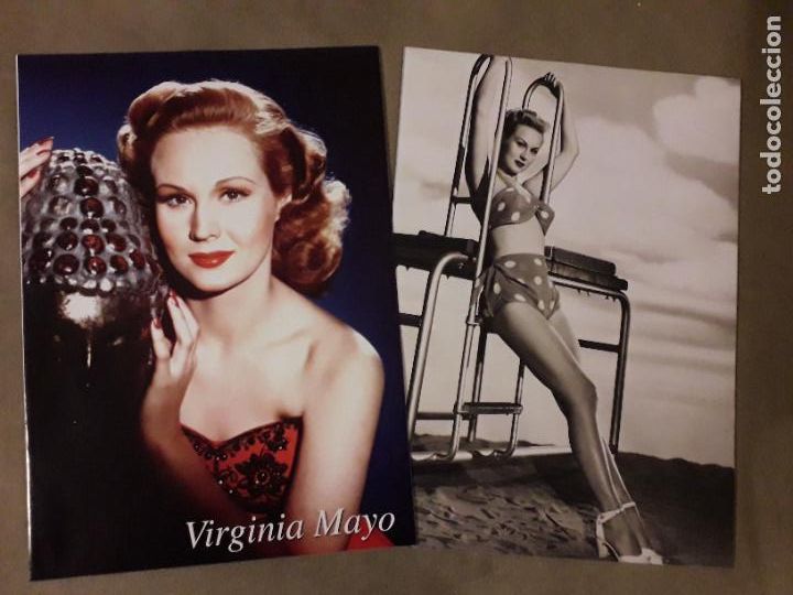 Kino: ACTRIZ VIRGINIA MAYO, 8 PAGINAS COLECCIONABLES DE REVISTA CON 4 FOTOS TAMA&Ntilde;O COMLETO
