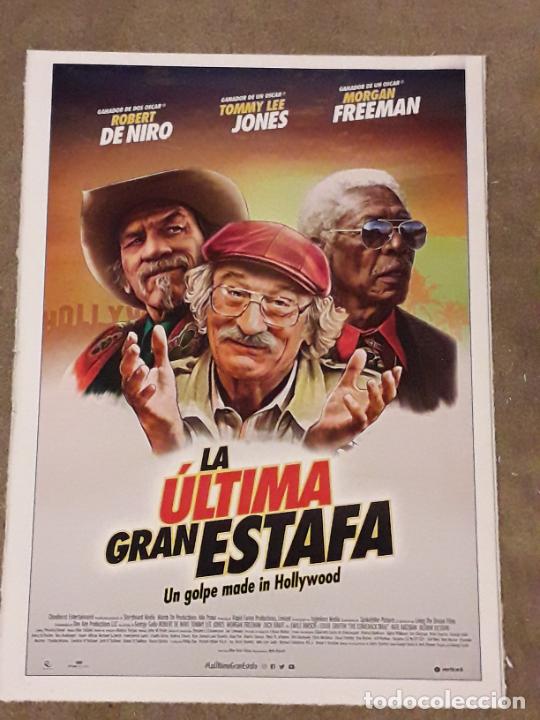 Kino: FICHA PELICULA, LA ULTIMA GRAN ESTAFA (2020) Robert De Niro, Morgan Freeman, Tommy Lee Jones