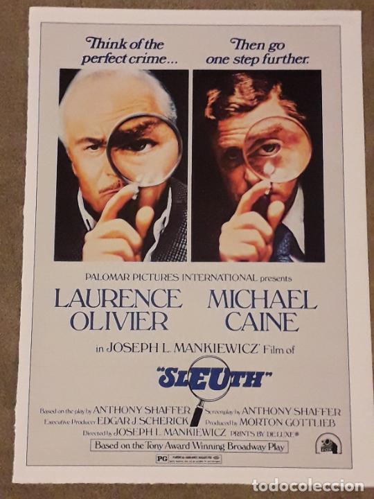 Kino: FICHA PELICULA, LA HUELLA (1972) Laurence Olivier, Michael Caine,