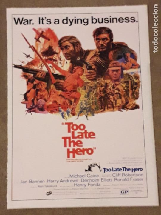 Kino: FICHA CINE BELICO, COMANDO EN EL MAR DE CHINA (1970) Michael Caine, Cliff Robertson, Henry Fonda