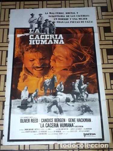 Kino: la caceria humana afiche oliver reed gene hackman g20
