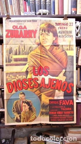 Kino: olga zubarry los dioses ajenos afiche cine original