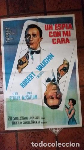 Kino: un espia con mi cara robert vaughn afiche de los 60