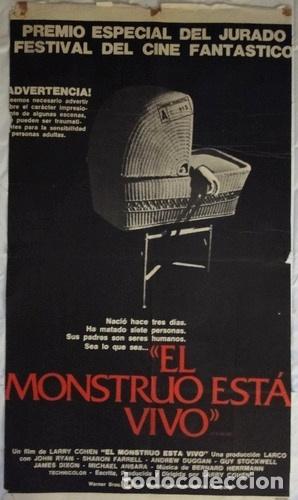 Kino: afiche esta vivo its alive 1974 larry cohen cine