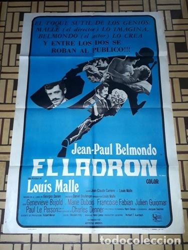 Kino: el ladron afiche jean paul belmondo louis malle g27