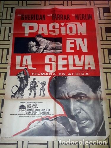 Kino: pasuon en la selva afiche ann sheridan dfarrar jmerlin h62