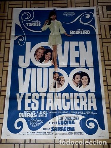 Kino: joven viuda y estanciera afiche lolita torres jbarreiro f42