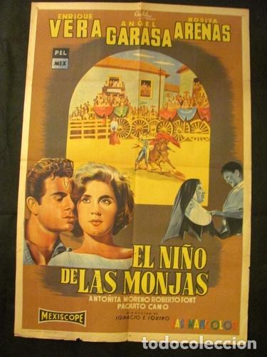Kino: afiche original el nino de las monjas enrique vera