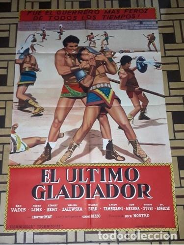 Kino: el ultimo gladiador afiche dvadis hline skent h28