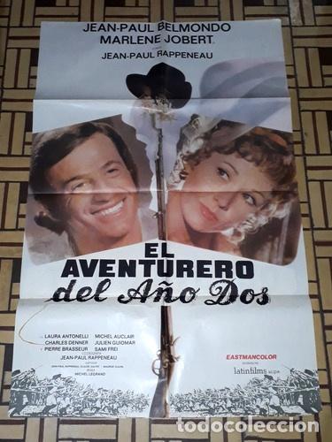 Kino: el aventurero del ano dos afiche jean paul belmondo c33